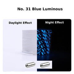 No Tie Blue Luminous Locked Elastic Shoelace Shoe Lace Lazy Laces Sneakers Sports Kids Adults