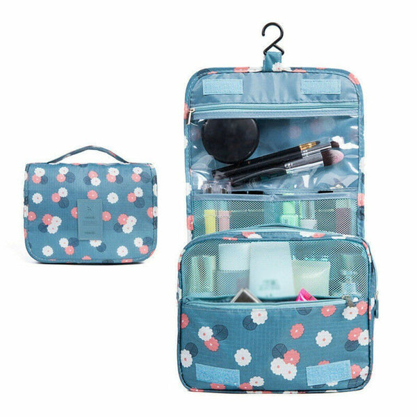 1PC Travel Cosmetic Makeup Bag Storage Large Bag Hanging Toiletry Case Organizer