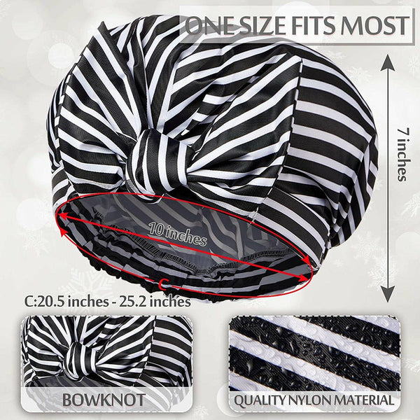 Woman Shower Cap Reusable Long Hair Large Turban Bathroom Waterproof Hair Cap AU