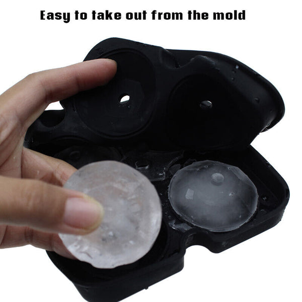 Large Ice Diamond Maker Ice Cube Tray Skull Ice Cube Cocktails Molds Whiskey