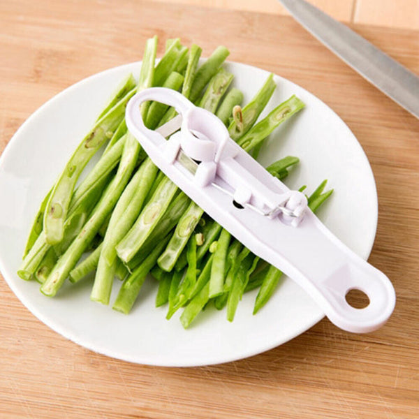 French Peeler Remover Green Fresh Bean Runner Shredder Stringer Slicer Cutter