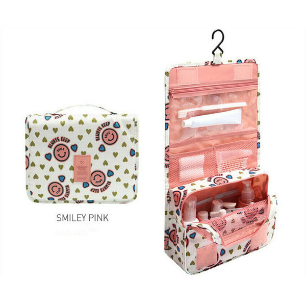 1PC Travel Cosmetic Makeup Bag Storage Large Bag Hanging Toiletry Case Organizer