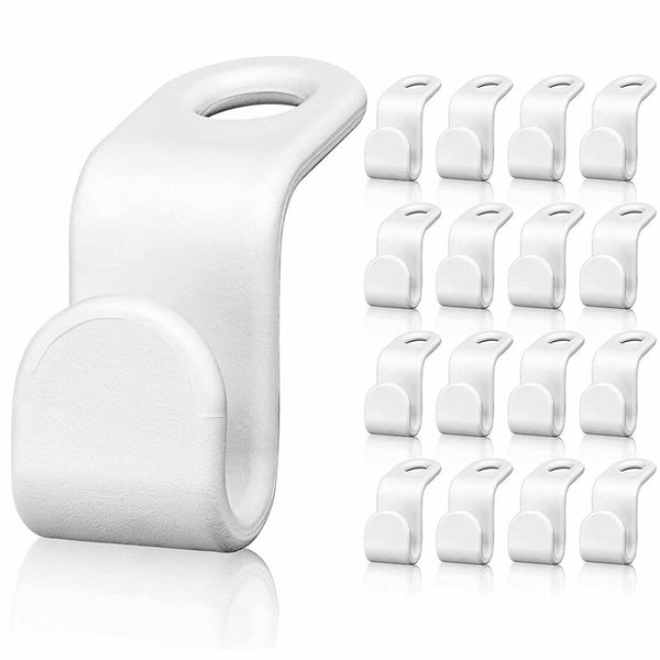 20-100Pcs Cascading Clothes Hanger Connector Hooks Space Saving Closet Organizer