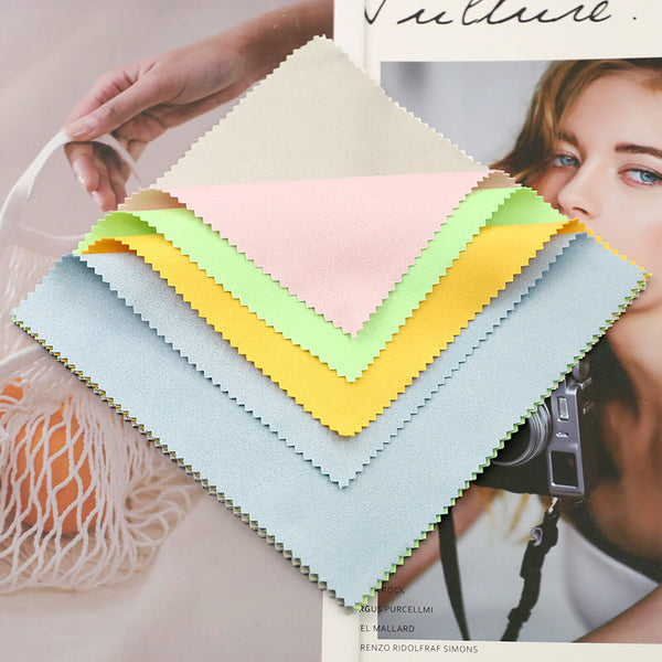 12PCS Glasses Microfiber Cleaner Camera Lens Phone Sunglasses Cleaning Cloths AU