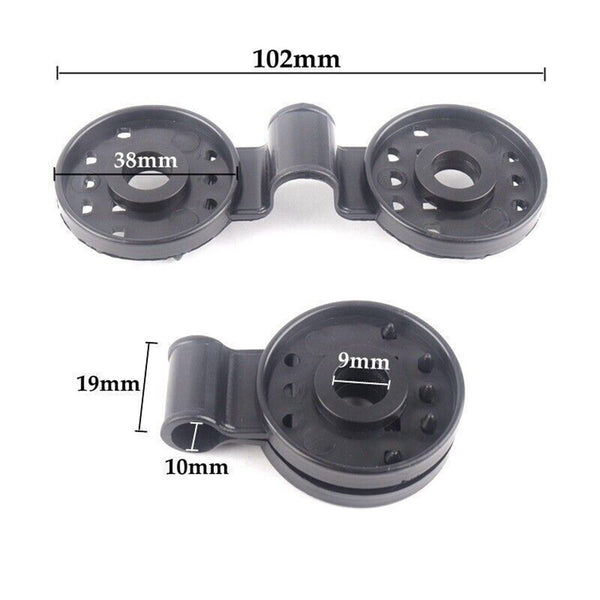 Shade Cloth Plastic Clips Round Plastic Black Clips for Sun Shade Kit