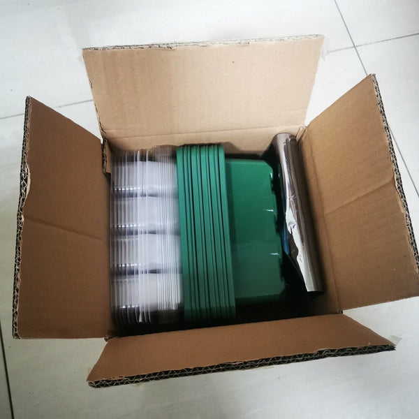 12 Hole Plant Seeds Grow Box Propagation Nursery Seedling Starter Tray 10 Sets