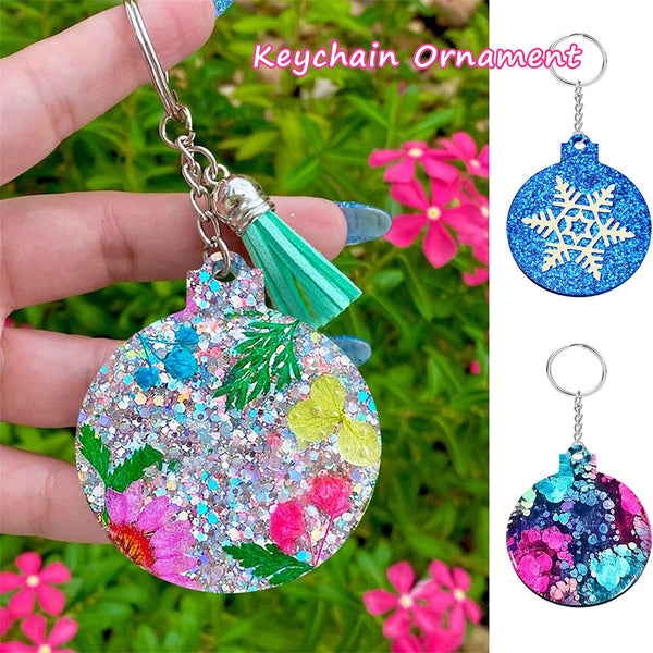 Christmas Bauble Silicone Mould Resin Mold Plain Round Circle DIY Crafts