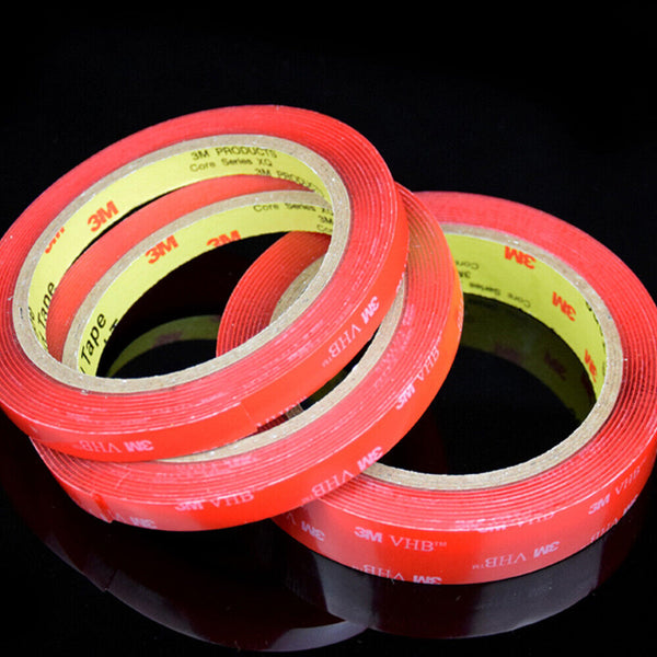 NEW 3M VHB Adhesive Tape Double-sided AU High strength Acrylic Transparent Clear