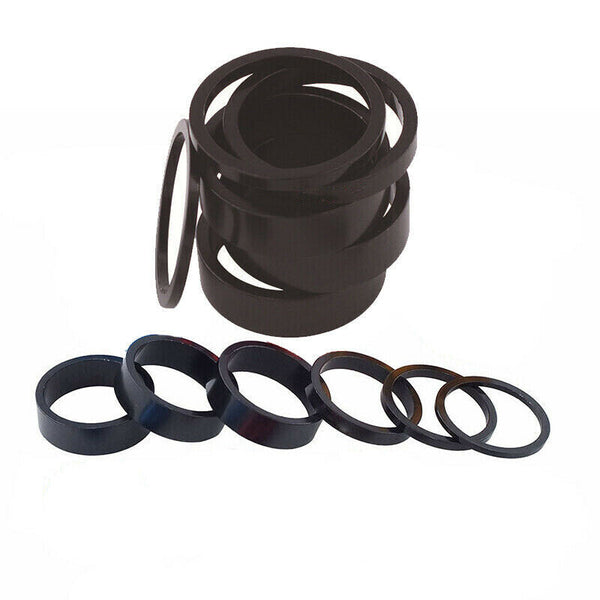 6/12pcs Bicycle Headset Washer Road Bike Headset Washer Front Stem Fork Spacers