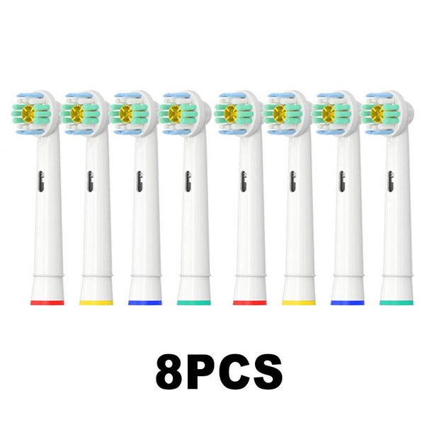 Toothbrush Heads Replacement DUAL CLEAN For Oral-B Electric Floss Flexi - Lets Party