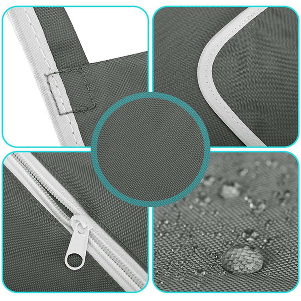 Hanging Laundry Bag Over Door Clothes Washing Storage Basket Foldable Hamper AU