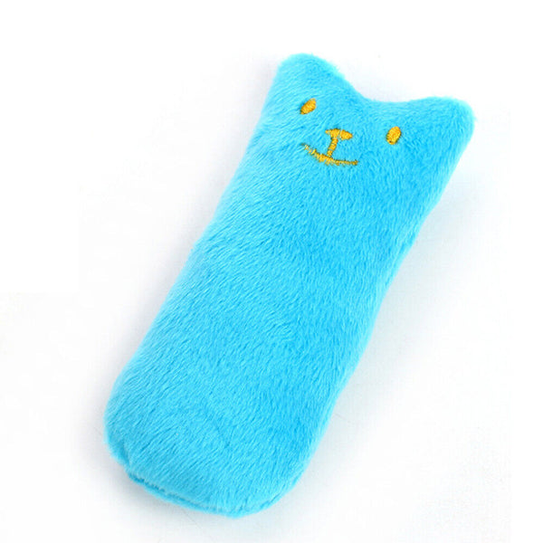 2x Chew Teeth Grinding Toys Crazy Pillow Catnip interactive Gift Cat Scratch Pet