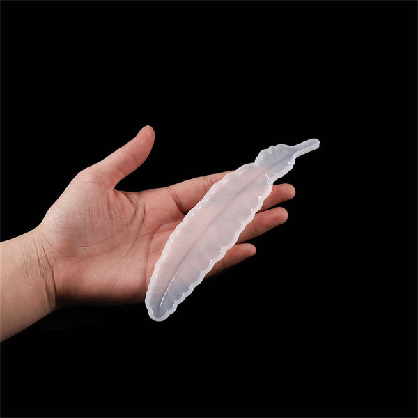 Silicone Feather Bookmark Resin Epoxy Mold Pendant Making Casting Mould Craft AU
