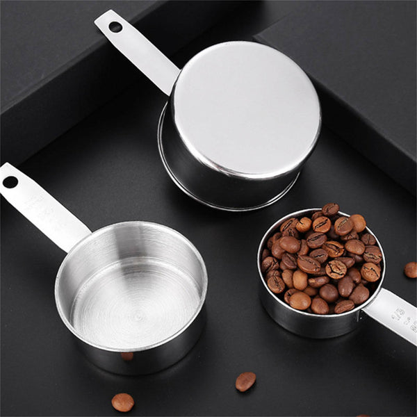 5 Pcs Stainless Steel Measuring Cups and Spoons Set Kitchen Baking Gadget Tools