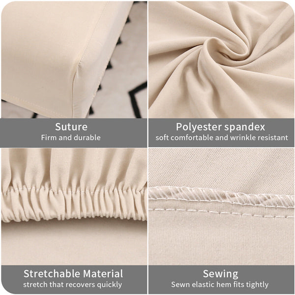50PCS Dining Chair Covers Spandex Cover Stretch Washable Wedding Banquet Party