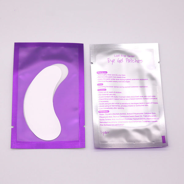 2000 x Under Eye Curve Eyelash Pads Gel Patch Lint Free Lash Extension Beauty AU
