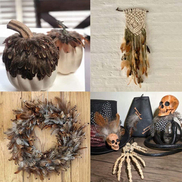 BULK 50pcs Natural Pheasant Feathers 5-8cm DIY Craft Millinery Smudge Fan