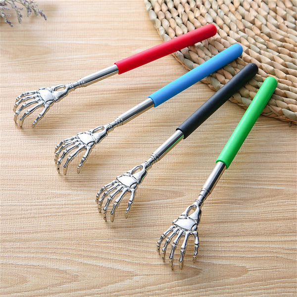Extendable Back scratcher metal claw telescoping backscratcher massager extend - Lets Party