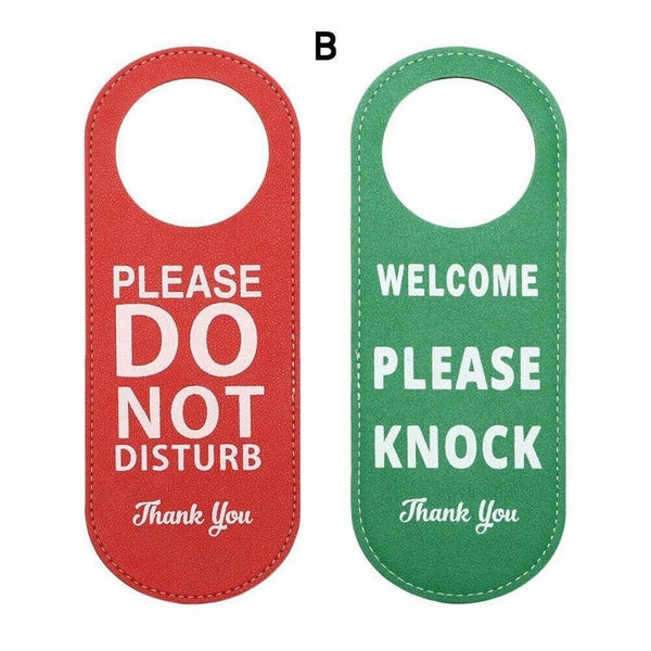 Door Hanger Tags Do Not Disturb Signs Door Knobs Hanger Pendant Cleaning Label