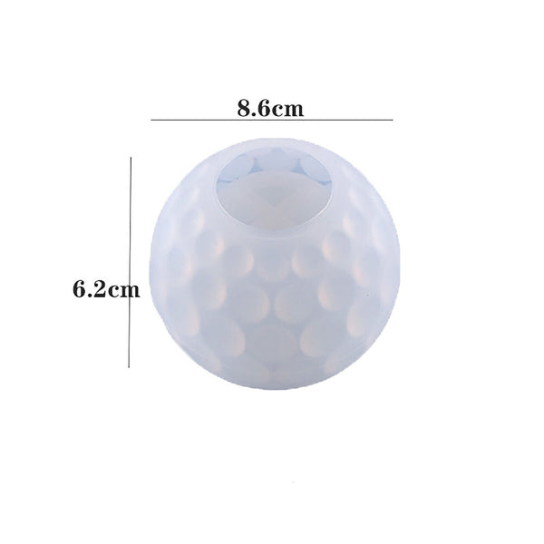 2PCS Candle Holder Tea Mould Candelabra Candlestick Resin Mold Party Home Decor