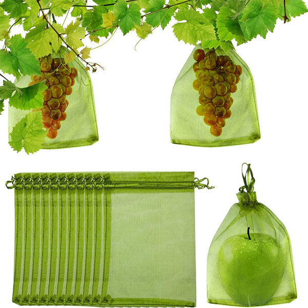 Fruit Net Bags Agriculture Garden Vegetable Protection Mesh Insect Proof