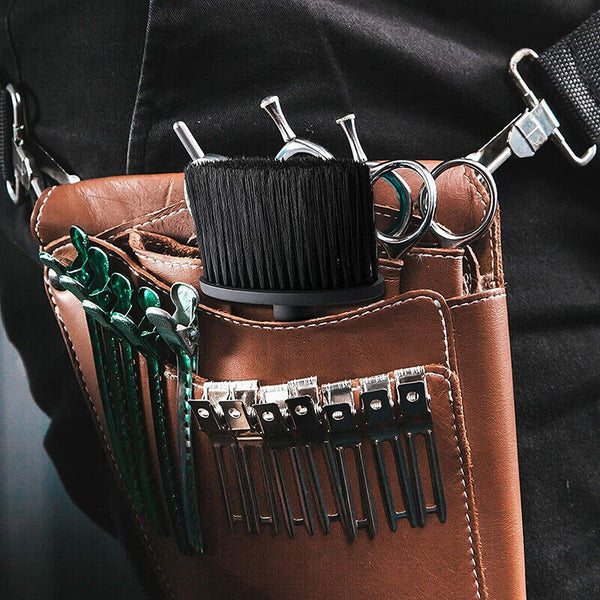 Neck Face Duster Salon Barber Shaving Brush Clean Hairdressing Accessories AU