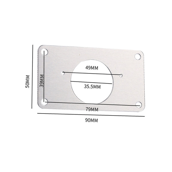 Kitchen Cupboard Door /Hinge Repair Kit Hinge Repair Plate Cabinet Mount Tool AU