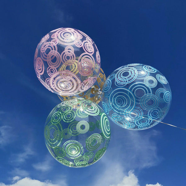 20inch Clear Large Round BOBO Bubble Balloons Transparent Weddings Party Decor
