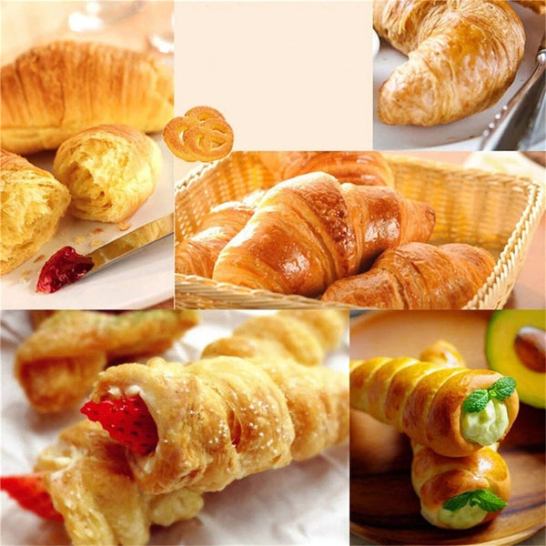 Steel Pastry Cream Horn Molds Conical Tube Cone Pastry Roll Horn Mould