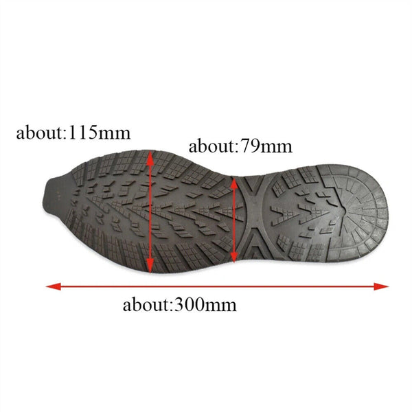 Pair Thicken Rubber Soles Sports Shoe Sticker DIY Replacement Shoes Repair Patch