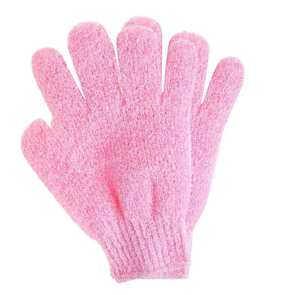 1 Pair Exfoliating Gloves Bath Shower Massage Spa Body Hand Scrub Mitt Towel AU