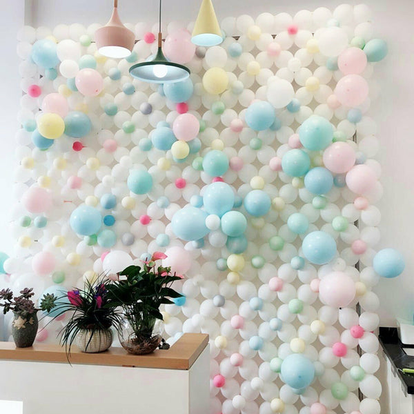 100PCS 12cm Macaron Balloons Pastel Candy Balloon Birthday Party Wedding AU