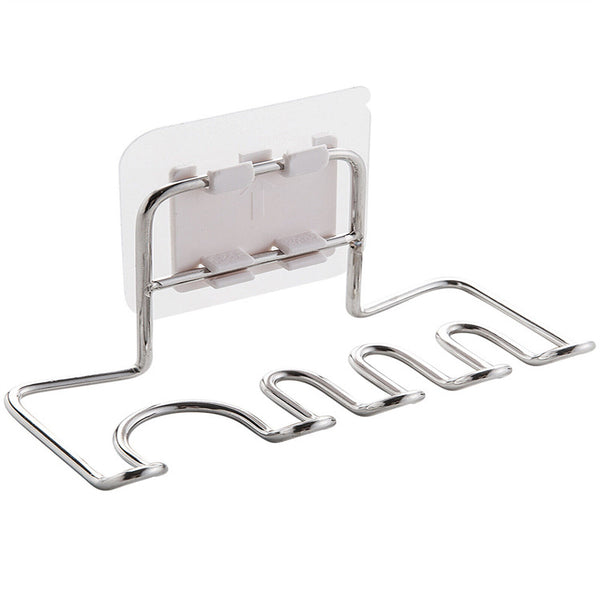 Tooth Brush Wall-Mounted Toothbrush Holder Organizer Bathroom Storage Rack