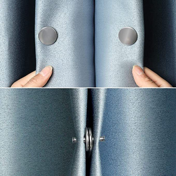 3/6 Pairs Detachable Home Magnet Buckle Curtain Button Clip Prevention Button AU
