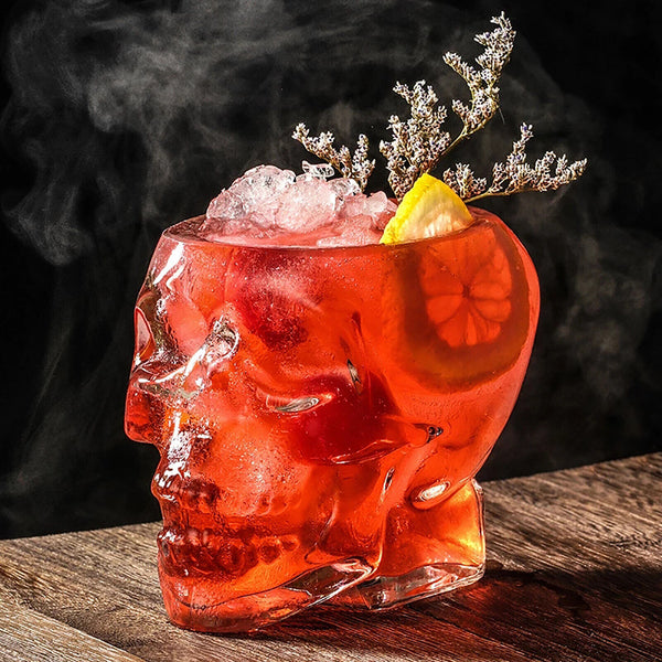 4/8pcs Crystal Skull Head Shot Glass Cup Vodka Cup champagne Glass Drinking Part