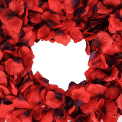 1000pcs Wine Red Silk Petals Flowers Rose Petal Wedding Event Scatters Flower