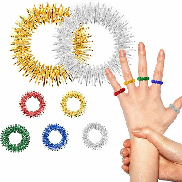 Spiky Finger Massage Sensory Acupressure Health Care Body Massager