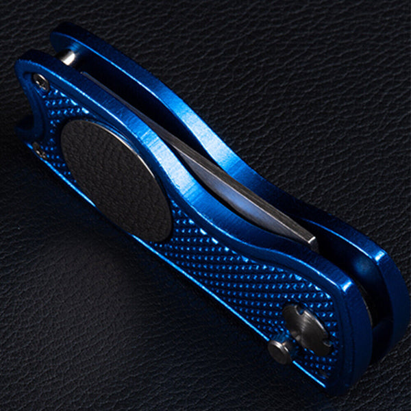 Steel Divot Repair Tool Cleaner Pitch Putting Golf Groove Pitchfork Ball Fork