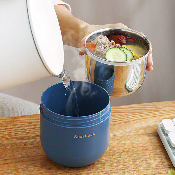 Lunch Box Thermos Food Flask Stainless Steel Insulated Food Soup Jar Container