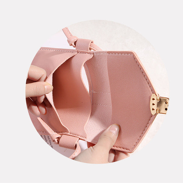 New Touch Screen Cell Phone Bag Crossbody Clear Window Mobile Phone Bag Purse AU