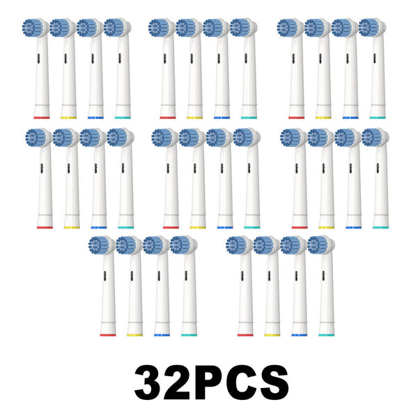 Toothbrush Heads Replacement DUAL CLEAN For Oral-B Electric Floss Flexi - Lets Party