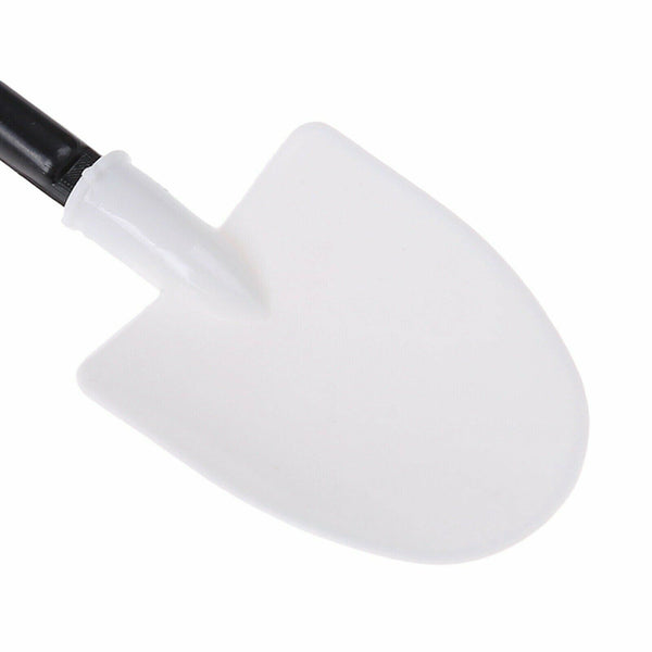 50pcs Shovel Plastic Spoon Cake Ice Cream Spoon Construction Beach Party Supply