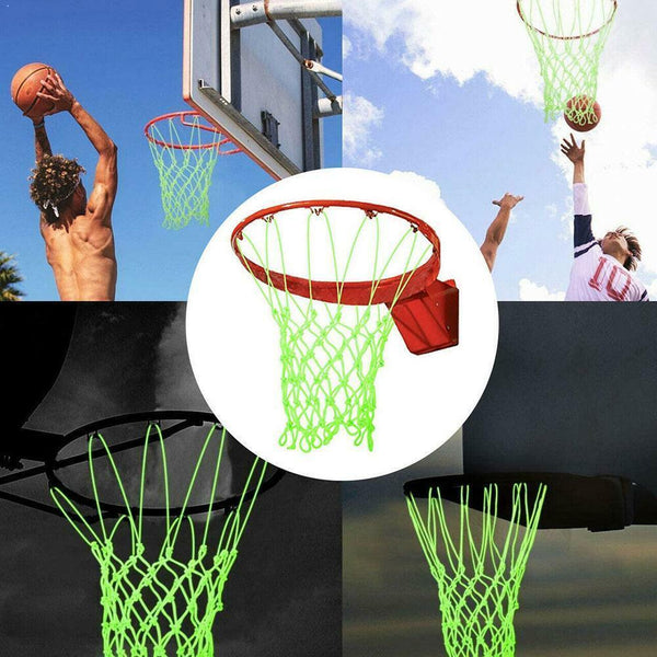 Glow In The Dark Fluorescence Light Up Basketball Net Shooting Basketball Hoop