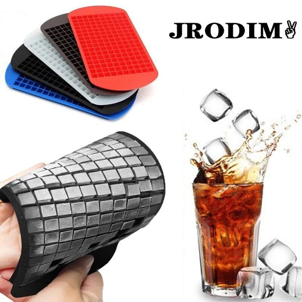 160 Grids Frozen Cubes Silicone Mould Mini Bar Ice Cube Tray Ice Maker Mold Tool
