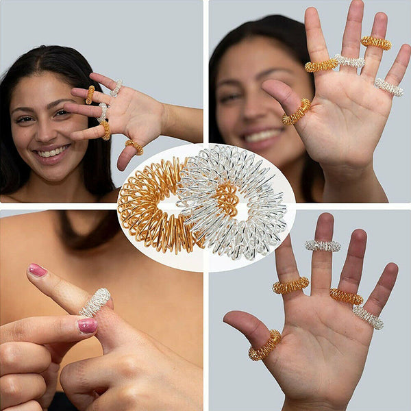 Spiky Finger Massage Sensory Acupressure Health Care Body Massager