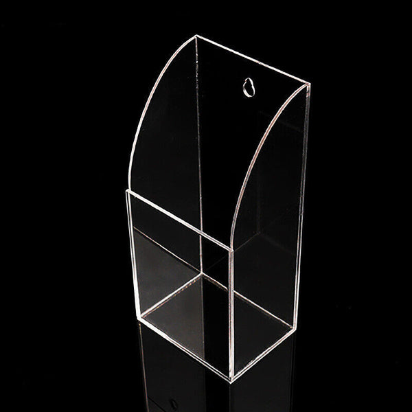 TV Remote Control Holder Wall Mount Clear Acrylic Organizer Stand Box Storage AU