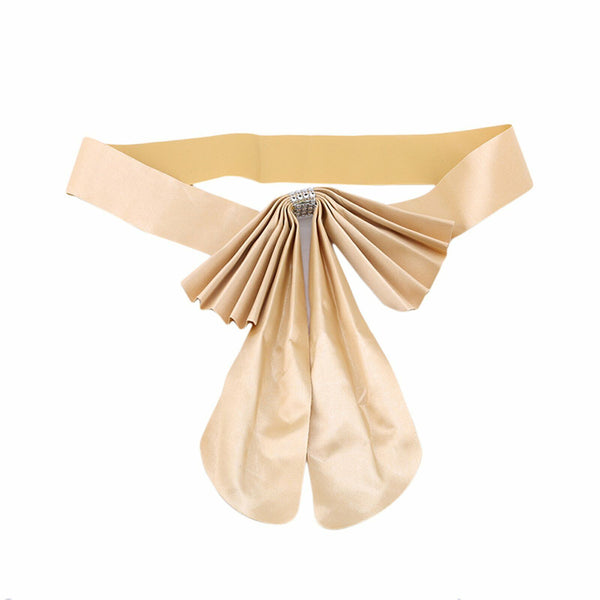 20X Satin Chair Sashes Cloth Cover Wedding Party Event Table Runner Home Decorat