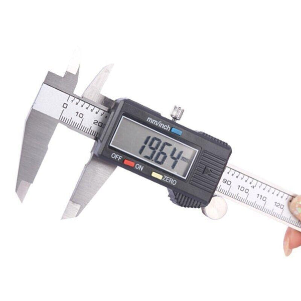 Stainless Steel LCD Digital Electronic Vernier Caliper Micrometer 6" Inch/150MM