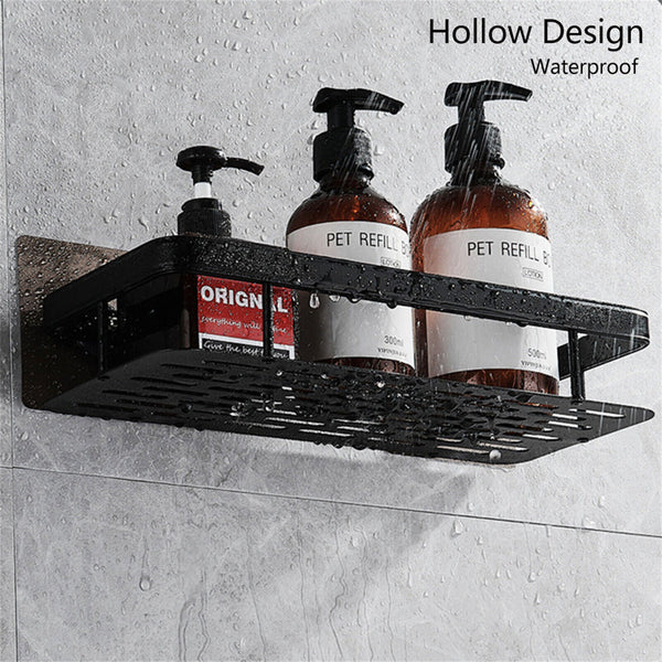 2PCS Self Adhesive Shower Shelf Bathroom Shower Caddy Rack Storage Organiser