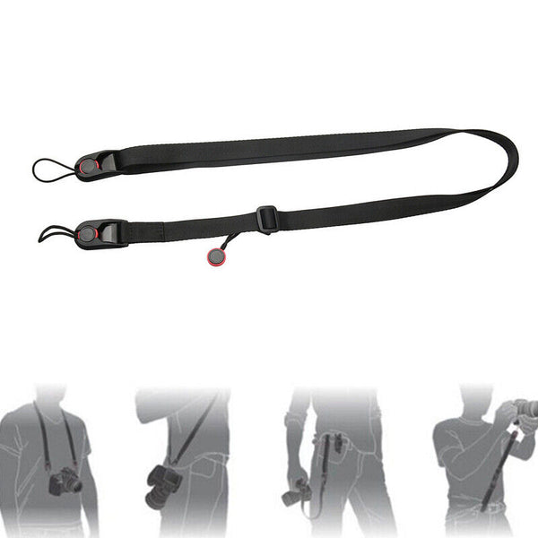 Camera Strap Quick Release Neck Hanging Belt Leash Shoulder for DSLR/SLR Camera